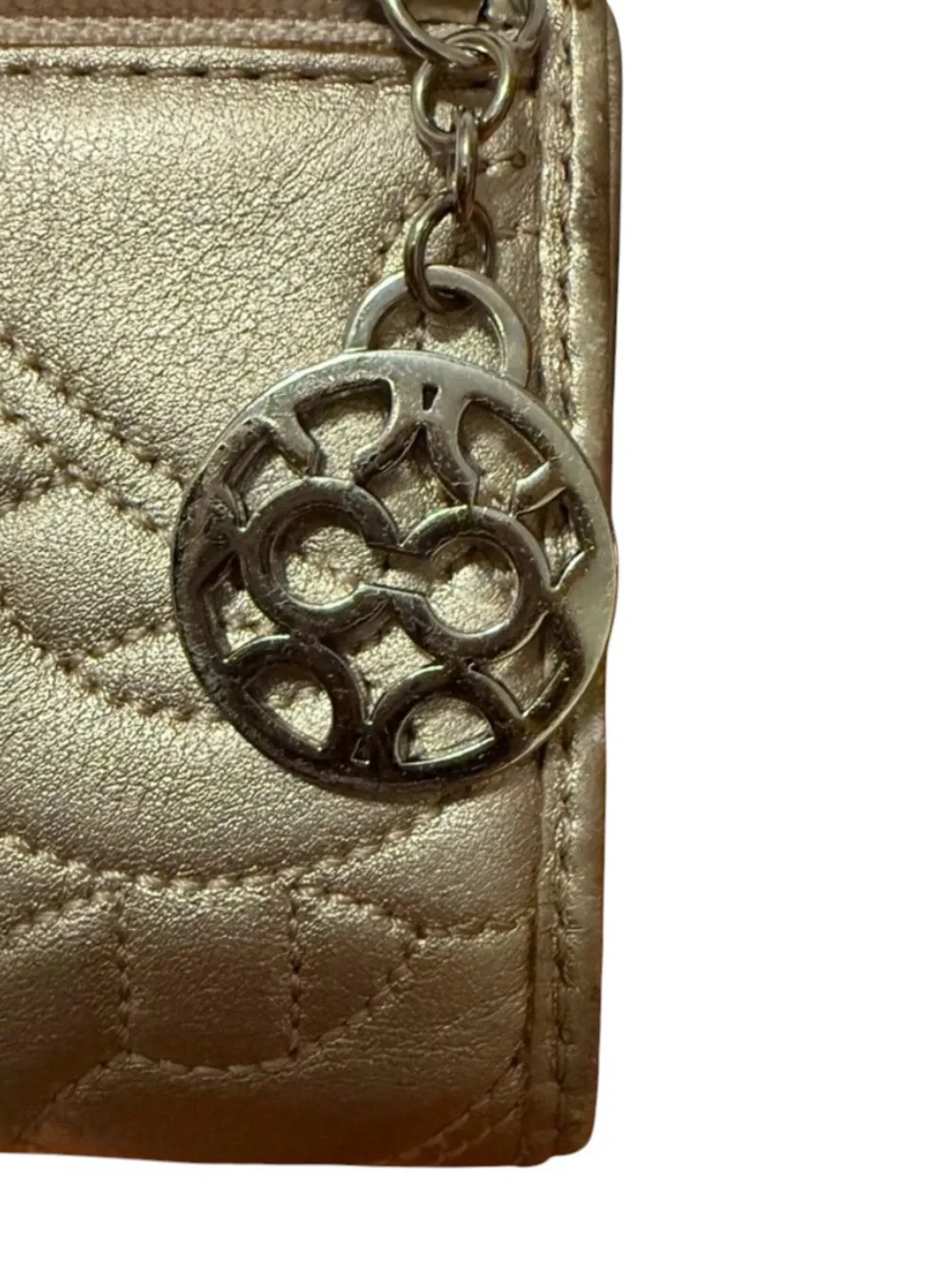 Coach Poppy Hearts Zip-Around Wallet - Picture 11 of 12